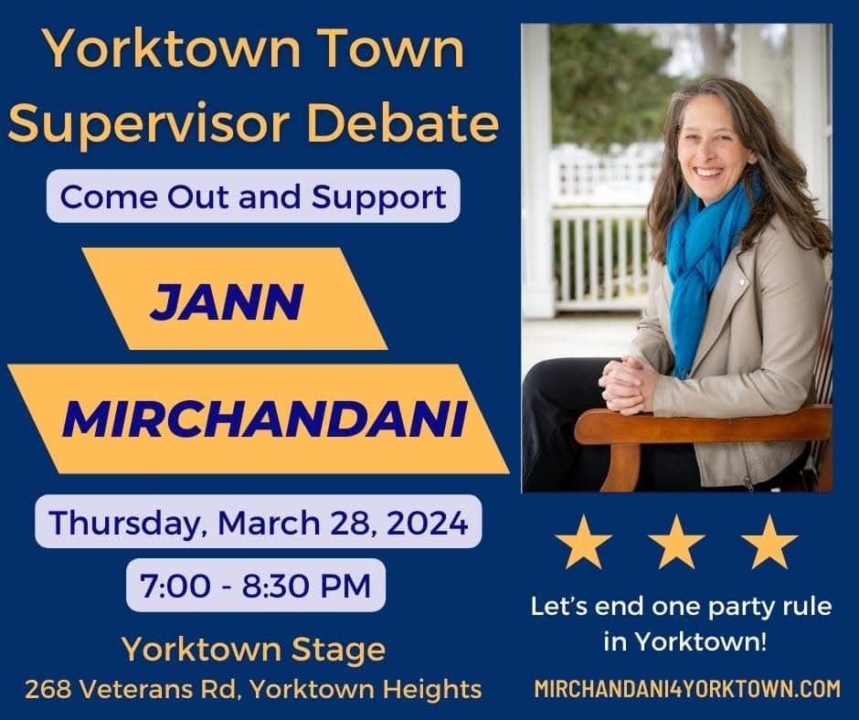 Yorktown Town Supervisor Debate